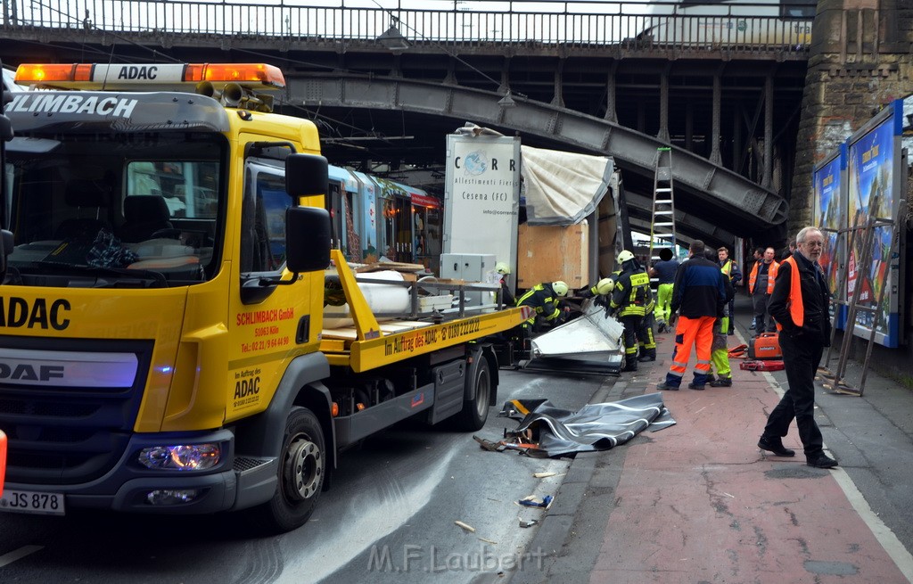 LKW Bruecke Koeln Deutz Opladenestr Deutz Muelheimerstr P003.JPG - Miklos Laubert